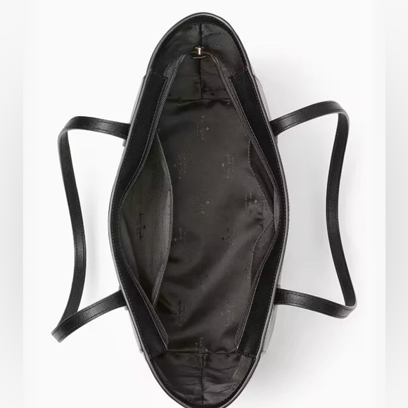 NWT Kate Spade Dana Tote | Large Leather Shoulder Bag | Black 👜 - Picture 4 of 4